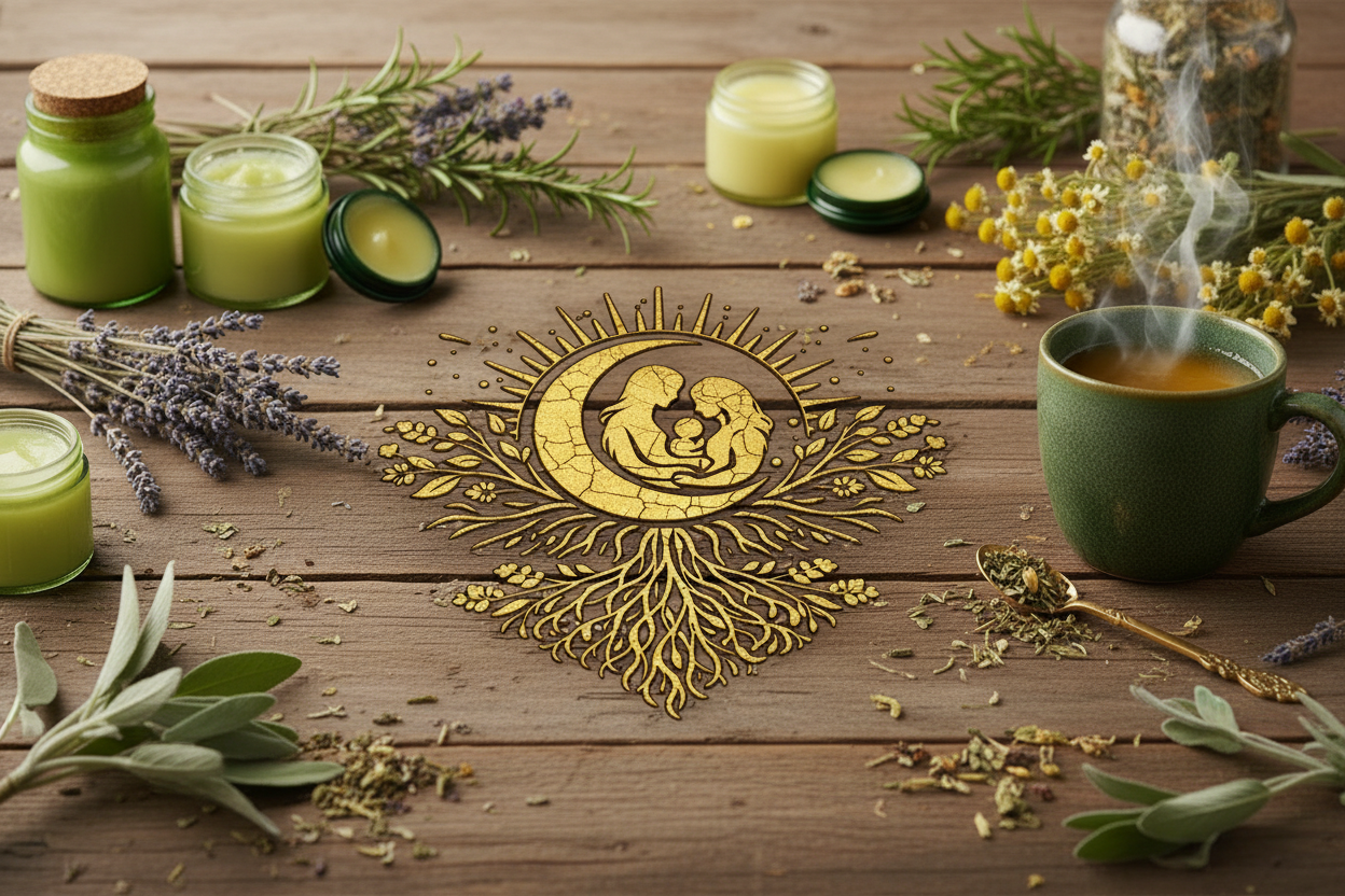 Raices De Solei Hero Banner with Hand-Carved Emblem